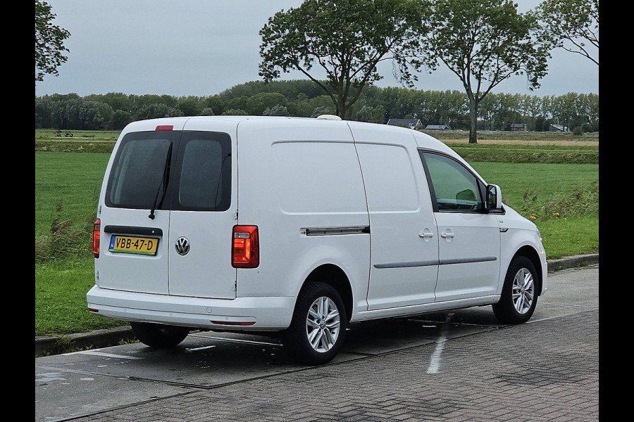Volkswagen Caddy 2.0 TDI L2H1 Maxi 102Pk Lm-Velgen NAP Airco Euro6 1e Eigenaar Voorruitverwarming Pdc!