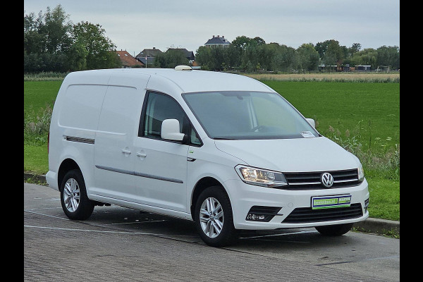 Volkswagen Caddy 2.0 TDI L2H1 Maxi 102Pk Lm-Velgen NAP Airco Euro6 1e Eigenaar Voorruitverwarming Pdc!