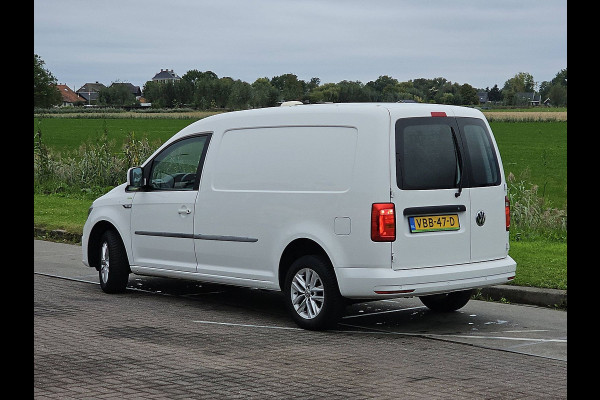 Volkswagen Caddy 2.0 TDI L2H1 Maxi 102Pk Lm-Velgen NAP Airco Euro6 1e Eigenaar Voorruitverwarming Pdc!