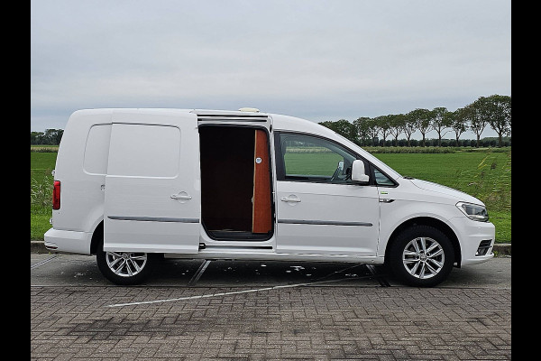 Volkswagen Caddy 2.0 TDI L2H1 Maxi 102Pk Lm-Velgen NAP Airco Euro6 1e Eigenaar Voorruitverwarming Pdc!