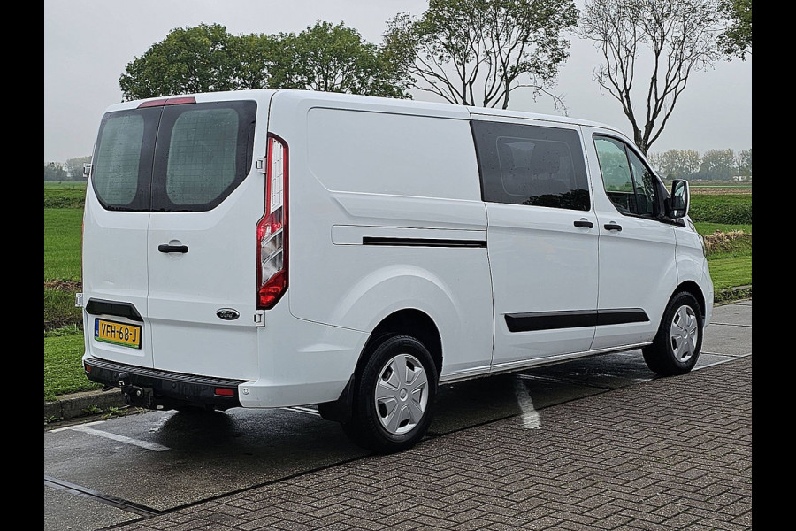 Ford Transit Custom 320 2.0 TDCI L2H1 DC Automaat Navi Cruise Automaat 6 pers