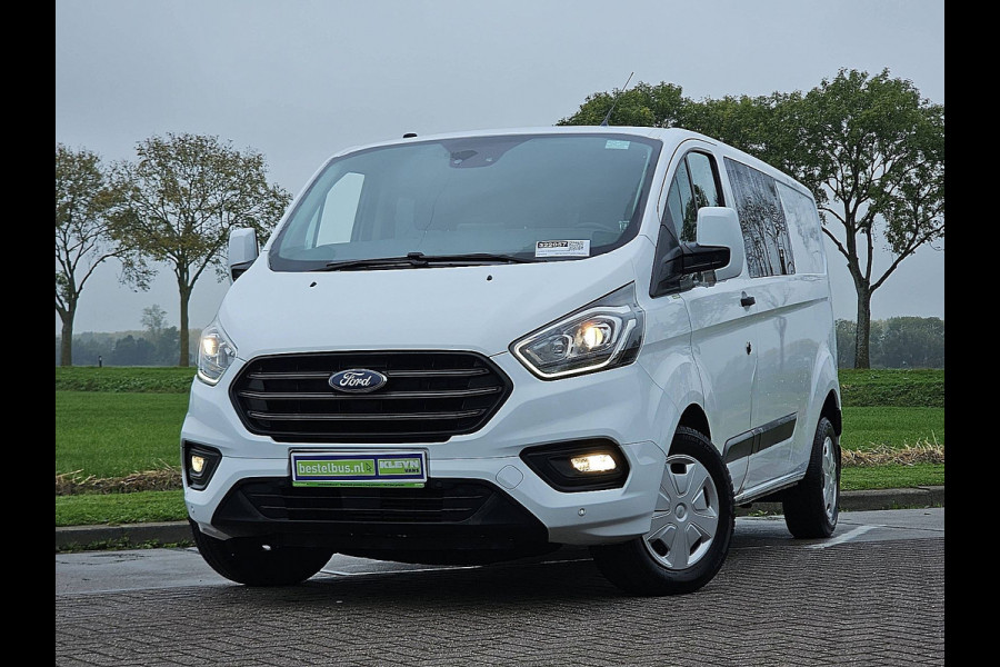 Ford Transit Custom 320 2.0 TDCI L2H1 DC Automaat Navi Cruise Automaat 6 pers