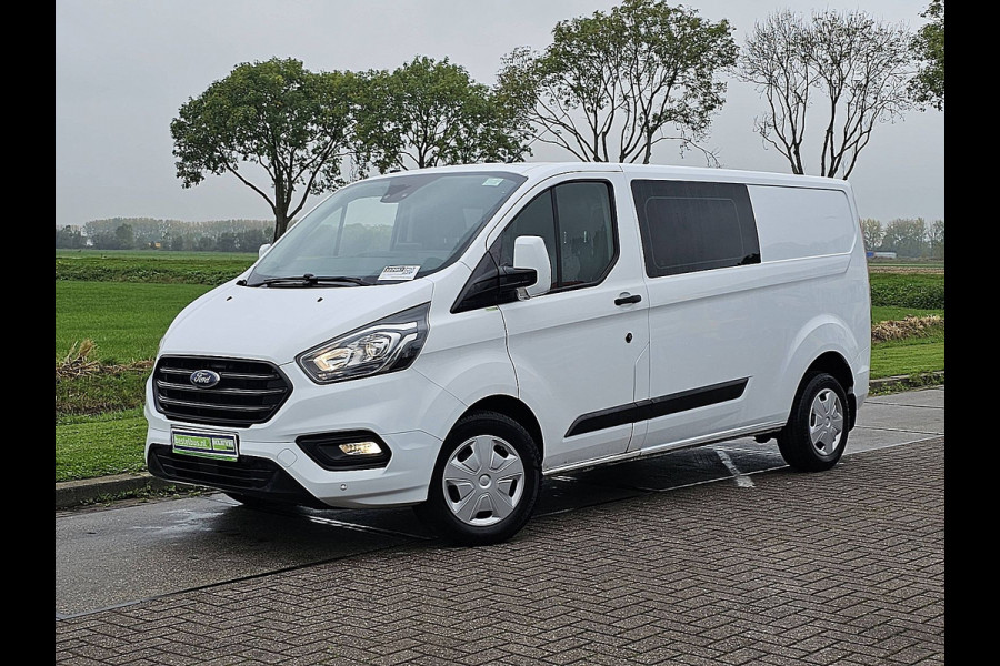 Ford Transit Custom 320 2.0 TDCI L2H1 DC Automaat Navi Cruise Automaat 6 pers