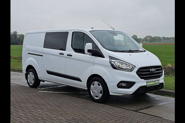 Ford Transit Custom 320 2.0 TDCI L2H1 DC Automaat Navi Cruise Automaat 6 pers
