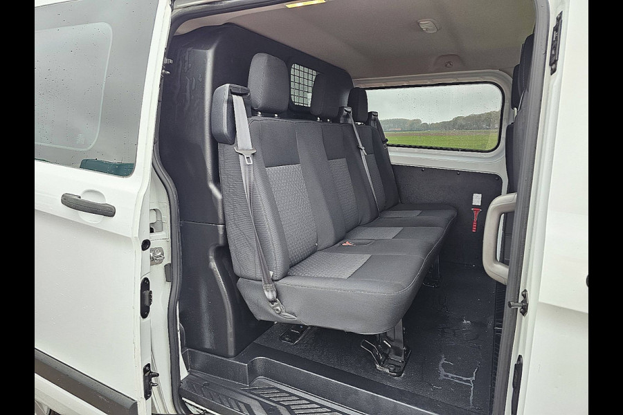 Ford Transit Custom 320 2.0 TDCI L2H1 DC Automaat Navi Cruise Automaat 6 pers