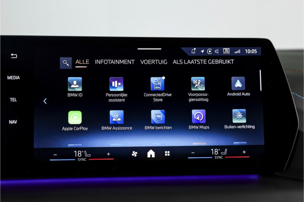 BMW 1-serie 120 M Sport (Nieuw Model) - Automaat | Dig. Cockpit | Adapt. Cruise | Stoelverw. | PDC | Camera | NAV + App. Connect | ECC | DAB | LM 18" | 0268
