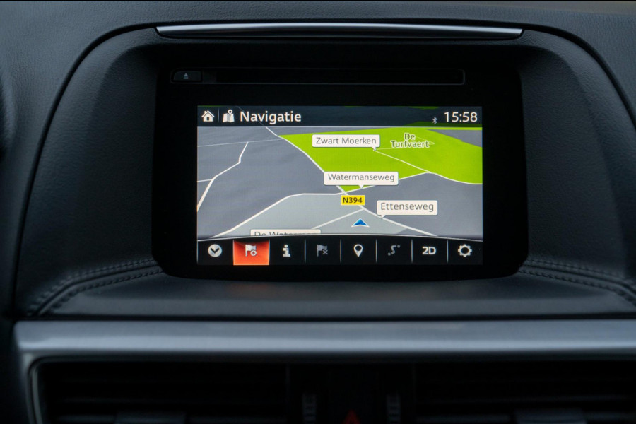 Mazda CX-5 2.0 SkyActiv-G 165 Skylease GT 2WD|Prijs incl. 12 mnd garantie|Trekhaak PDC NAV LMV Bluetooth Vol leder Stoelverwarming