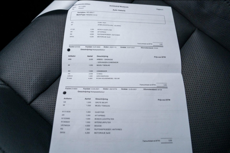 Mazda CX-5 2.0 SkyActiv-G 165 Skylease GT 2WD|Prijs incl. 12 mnd garantie|Trekhaak PDC NAV LMV Bluetooth Vol leder Stoelverwarming