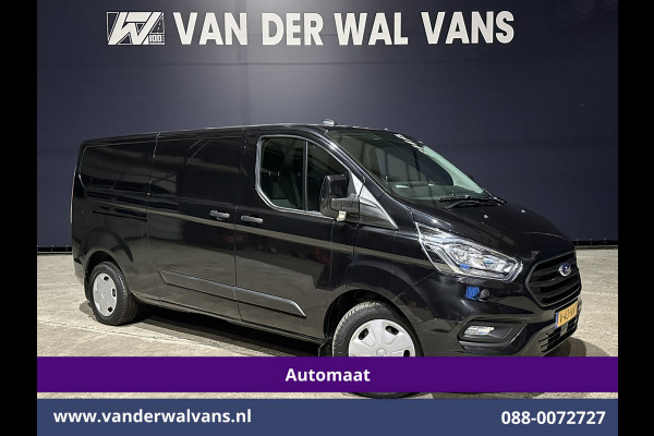 Ford Transit Custom 2.0 TDCI 130pk Automaat L2H1 Euro6 Airco | Apple Carplay | Android Auto | LED | Cruisecontrol Verwarmde voorruit, Parkeersensoren, Bijrijdersbank
