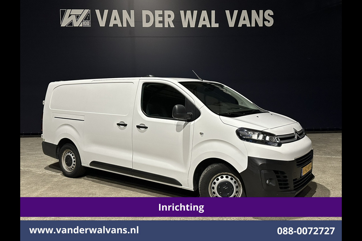 Citroën Jumpy 2.0 BlueHDI 150pk L3H1 inrichting Euro6 Airco | Navigatie | 2500kg Trekhaak | Cruisecontrol | Apple Carplay Android Auto, Parkeersensoren