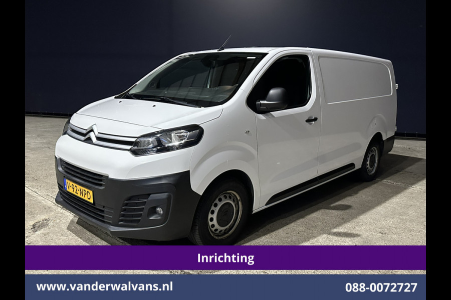 Citroën Jumpy 2.0 BlueHDI 150pk L3H1 inrichting Euro6 Airco | Navigatie | 2500kg Trekhaak | Cruisecontrol | Apple Carplay Android Auto, Parkeersensoren