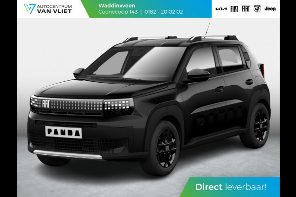 Fiat Grande Panda 1.2 Hybrid Edizione Nero | Automaat | PDC | Airco | Apple Carplay | Cruise | Pack Style |16" All Season banden