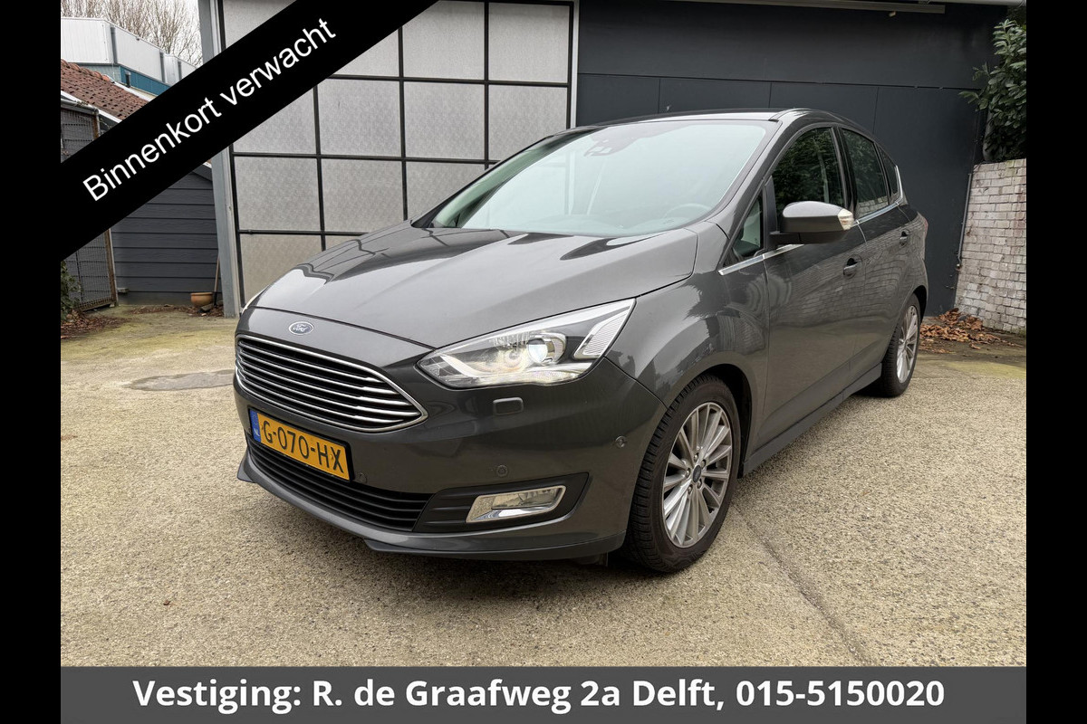 Ford C-MAX 1.0 Titanium | Stuur- & Voorruitverwarming | Navigatie | Parkeersensoren | Trekhaak |