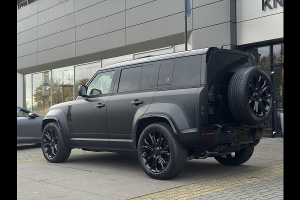 Land Rover Defender P635 110 Octa Black | Nieuw | Narvik Black | Satin