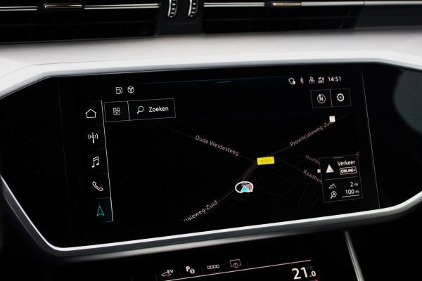 Audi A6 Limousine 55 TFSI e 367 PK Quattro S-Line Competion Pro Line, 360 Camera, Adap. Cruise Control, Stuurverwarming, Carplay