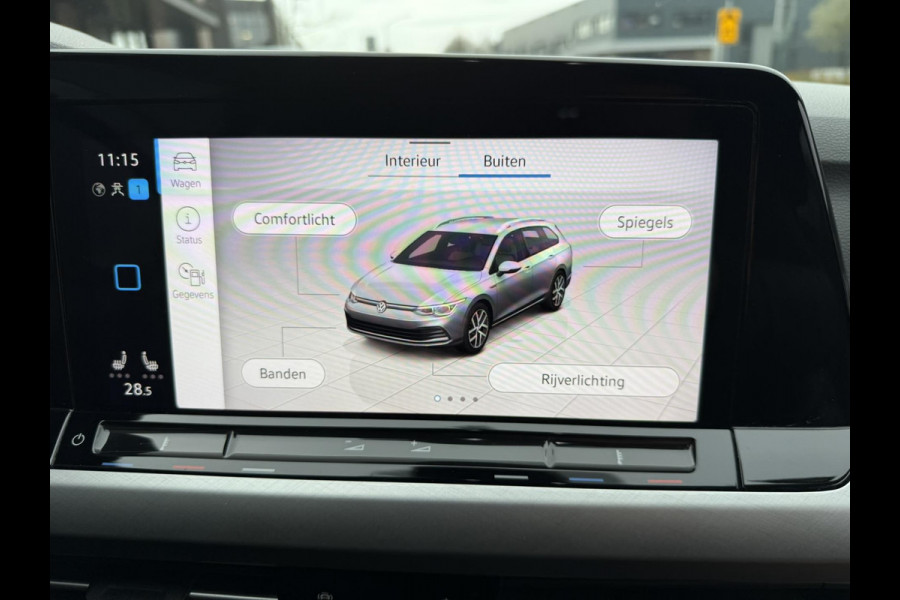 Volkswagen Golf Variant 1.0 eTSI Life / Cruise control adaptief / NAVI + Apple CarPlay - Android / Stuur-Stoel Verwarming + Veloer