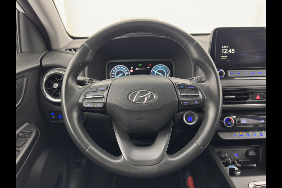 Hyundai Kona 1.6 GDI HEV Fashion (INCL-BTW) Aut. *NAVI-FULLMAP | DIGI-COCKPIT | FULL-LED | KEYLESS | CAMERA | HEAD-UP | SHIFT-PADDLES | DAB | COMFORT-SEATS | PRIVACY-GLASS | TOWBAR | 16 "ALU*
