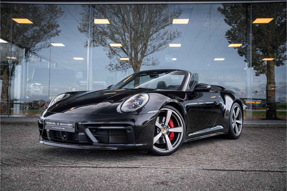 Porsche 911 Cabrio 4S (450pk) Sport Design ** Ventilatie ** 4 wielsturing ** BOSE ** Classic 21"