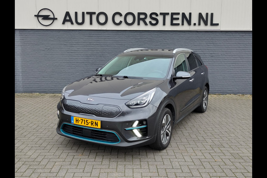 Kia e-Niro ExecutiveLine 64kWh Leer Elek.Stoel+Memory Warmtepomp Pdc Navi Ecc Camera Apple Carplay Android Auto Stoelverwarming+Koeling Stuurverwarming Lmv Privacy Glas DAB Vess Lane Assist Blind Spot 1e Eigenaar Origineel Nederlandse Auto Zeer compleet!