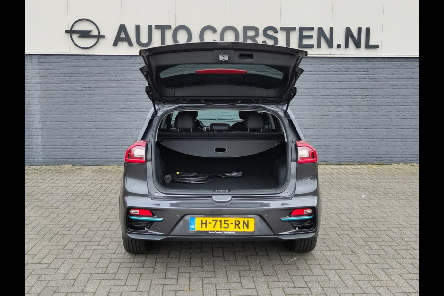 Kia e-Niro ExecutiveLine 64kWh Leer Elek.Stoel+Memory Warmtepomp Pdc Navi Ecc Camera Apple Carplay Android Auto Stoelverwarming+Koeling Stuurverwarming Lmv Privacy Glas DAB Vess Lane Assist Blind Spot 1e Eigenaar Origineel Nederlandse Auto Zeer compleet!