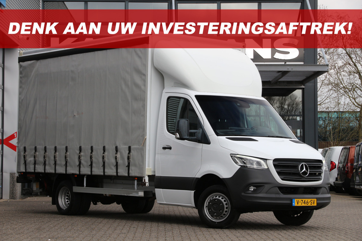 Mercedes-Benz Sprinter 516 CDI | Aut. | Zeilenwagen | 440x213x232 | Laadklep | Clima..