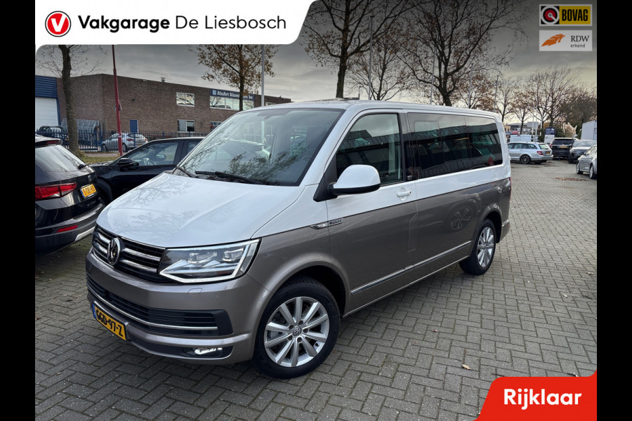 Volkswagen Multivan 2.0 TDI L1H1 Highline /leer/7 P/schuifdak/trekhaak/camera/navi/vol