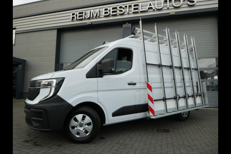 Renault Master T35 2.0 dCi 150pk, L2H2, Glasresteel, Glaswagen, Glasauto, Apple Carplay.