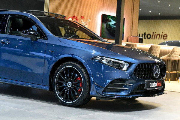 Mercedes-Benz A-Klasse 250 e AMG Night, Pano, Memory, Keyless, Camera, Sfeer, Multibeam, CarPlay!