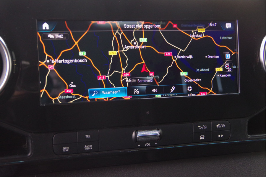 Mercedes-Benz Sprinter 519 3.0 CDI V6 L3 AUT. OPEN LAADBAK, LED, 3.5T TREKHAAK, STANDKACHEL, CAMERA, MBUX 10'', LEDER STUUR, NAVI, CLIMA