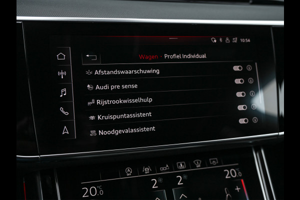 Audi A8 55 TFSI QUATTRO PRO LINE PLUS | LUCHTVERING | STANDKACHEL | VIRTUAL COCKPIT | LUCHTVERING | ADAPTIVE CRUISE | STOELVERWARMING EN