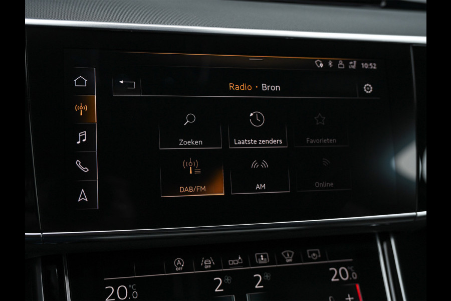 Audi A8 55 TFSI QUATTRO PRO LINE PLUS | LUCHTVERING | STANDKACHEL | VIRTUAL COCKPIT | LUCHTVERING | ADAPTIVE CRUISE | STOELVERWARMING EN