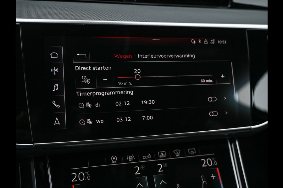 Audi A8 55 TFSI QUATTRO PRO LINE PLUS | LUCHTVERING | STANDKACHEL | VIRTUAL COCKPIT | LUCHTVERING | ADAPTIVE CRUISE | STOELVERWARMING EN