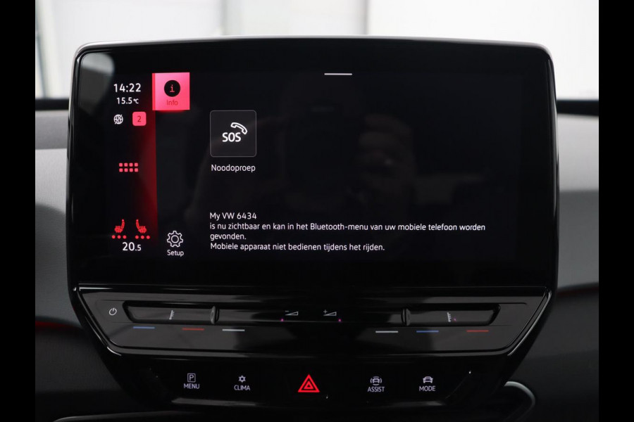 Volkswagen ID.3 Business 58 kWh | Stoel & stuurverwarming | Camera | Carplay | Adaptive cruise | Matrix LED | Navigatie | Climate control | Parkeerhulp | Bluetooth