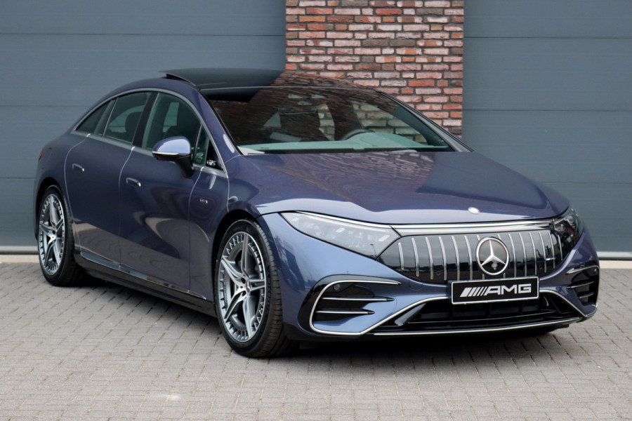 Mercedes-Benz EQS AMG 53 4MATIC+ 108 kWh | 658pk | Hyperscreen | Airmatic | Achterasbesturing | Comfortpakket Plus | MBUX Table | Distronic+ | HID | Soft-Close | Stoelventilatie V+A |