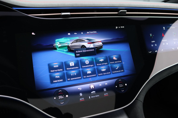 Mercedes-Benz EQS AMG 53 4MATIC+ 108 kWh | 658pk | Hyperscreen | Airmatic | Achterasbesturing | Comfortpakket Plus | MBUX Table | Distronic+ | HID | Soft-Close | Stoelventilatie V+A |