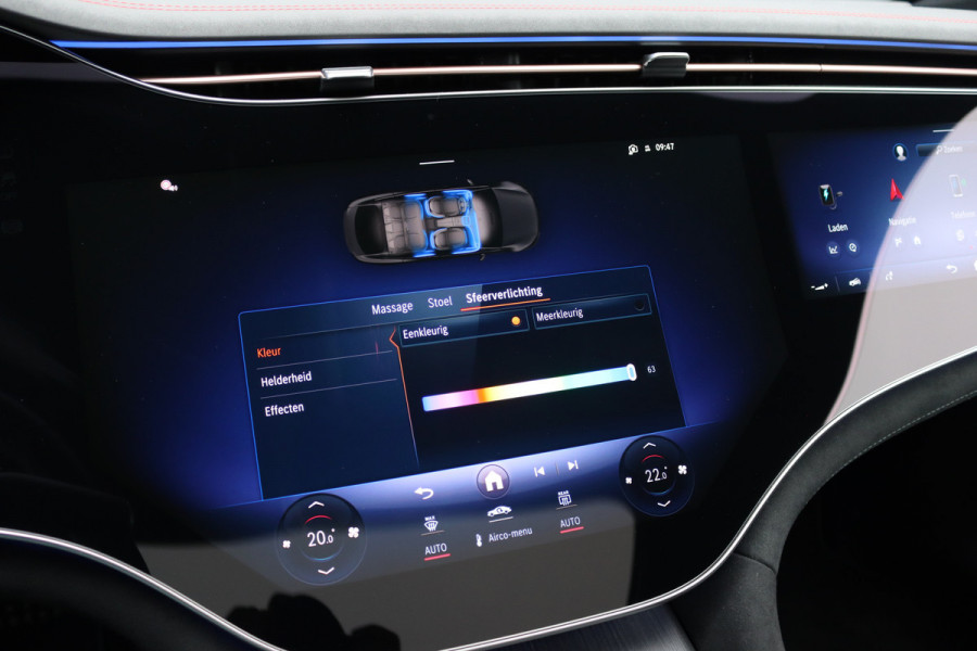 Mercedes-Benz EQS AMG 53 4MATIC+ 108 kWh | 658pk | Hyperscreen | Airmatic | Achterasbesturing | Comfortpakket Plus | MBUX Table | Distronic+ | HID | Soft-Close | Stoelventilatie V+A |