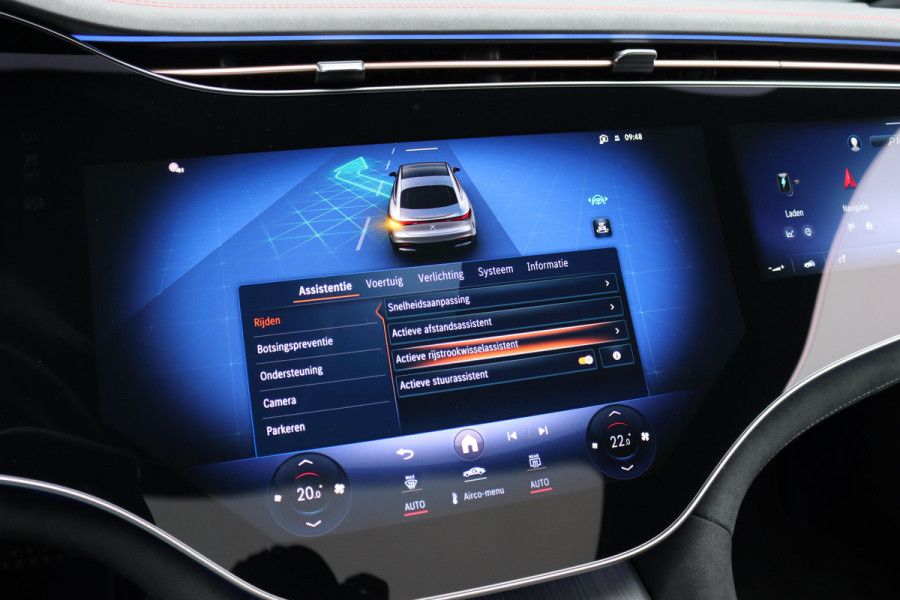 Mercedes-Benz EQS AMG 53 4MATIC+ 108 kWh | 658pk | Hyperscreen | Airmatic | Achterasbesturing | Comfortpakket Plus | MBUX Table | Distronic+ | HID | Soft-Close | Stoelventilatie V+A |