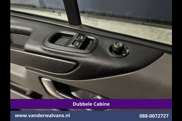 Ford Transit Custom 2.0 TDCI 131pk L2H1 Dubbele Cabine Euro6 Airco | 6-Zits | Apple Carplay | LED | 2800kg trekvermogen Cruisecontrol, Android Auto, Stoeverwarming, Verwarmde Voorruit, Parkeersensoren, Bijrijdersbank