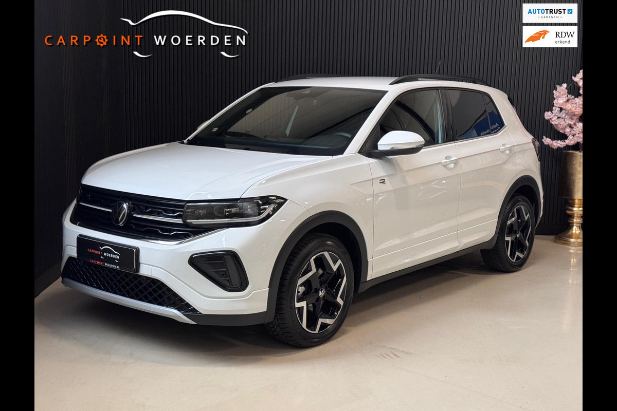 Volkswagen T-Cross 1.5 TSI R-Line DSG | IQ LED | CAMERA | TREKHAAK | NIEUWSTAAT!