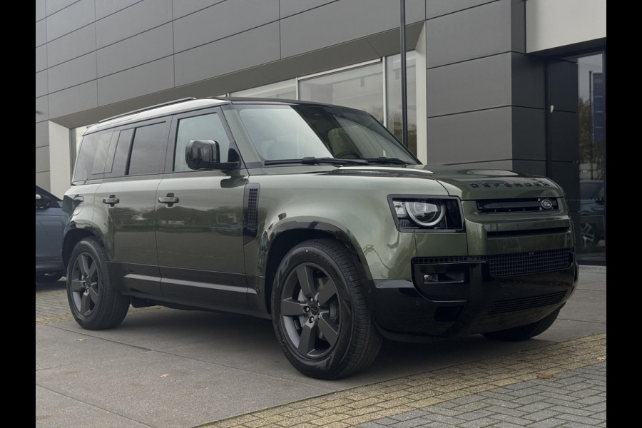 Land Rover Defender P300e 110 X-Dynamic HSE 26MY | Nieuw | Trekhaak | Woolstone Green