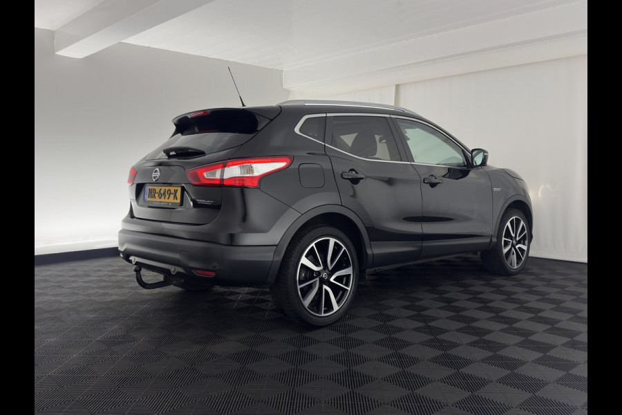 Nissan QASHQAI 1.2 Tekna + *PANO | LUXURY-LEATHER | NAVI-FULLMAP | FULL-LED | PRIVACY-GLASS | AMBIENT-LIGHT | HEATED-COMFORTSEATS | TOPVIEW | LANE-ASSIST | CRUISE | KEYLESS | DAB | ECC | 19"ALU*