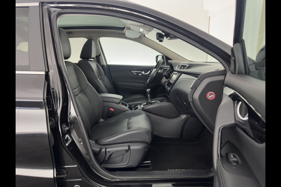 Nissan QASHQAI 1.2 Tekna + *PANO | LUXURY-LEATHER | NAVI-FULLMAP | FULL-LED | PRIVACY-GLASS | AMBIENT-LIGHT | HEATED-COMFORTSEATS | TOPVIEW | LANE-ASSIST | CRUISE | KEYLESS | DAB | ECC | 19"ALU*