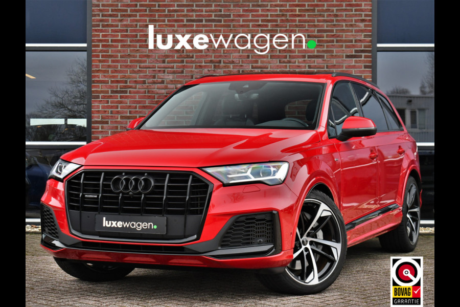 Audi Q7 55 TFSI e quattro S-Line Pano 22inch Contourzetels Luchtv