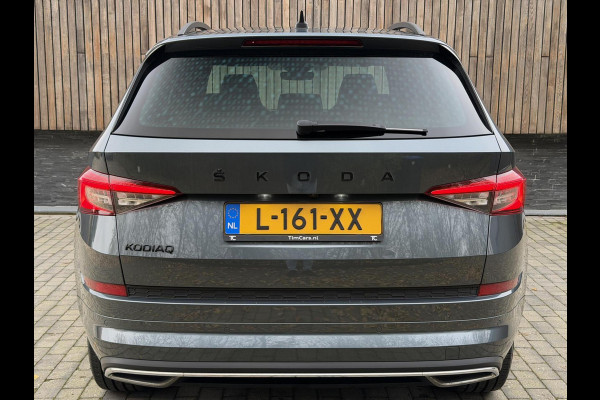 Škoda Kodiaq 1.5 TSI Sportline Automaat | Trekhaak uitklapbaar | Navigatiesysteem | Stoelverwarming | Stuurverwarming | Getint glas | Cruise