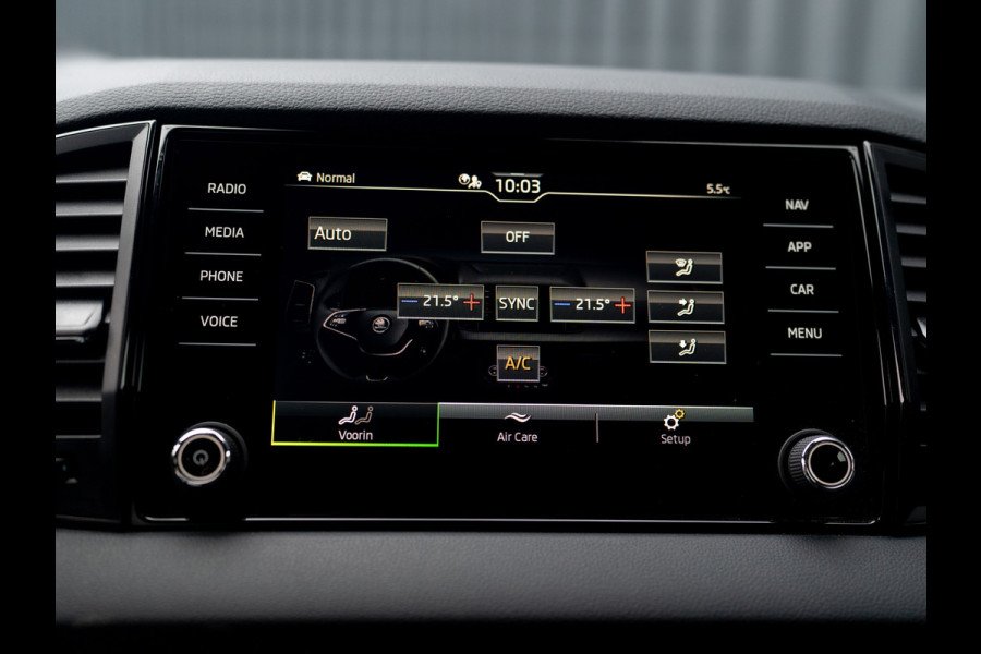 Škoda Karoq 1.5 TSI ACT Sportline Business | Camera | 19'' | Adapt. Cr. | Elk. A-klep | Keyless | Stoel & Stuur verw. | Prijs Rijklaar!!