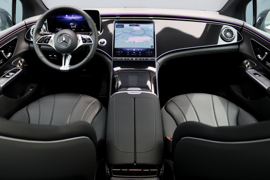 Mercedes-Benz EQE 300 Business Line 89 kWh | 41.000,- ex BTW | Luchtvering | Achterasbesturing | Burmester | Panoramadak | Distronic+ | Leder | Memory | Stuurwiel Verwarmd | Digital Light | Keyless Go |