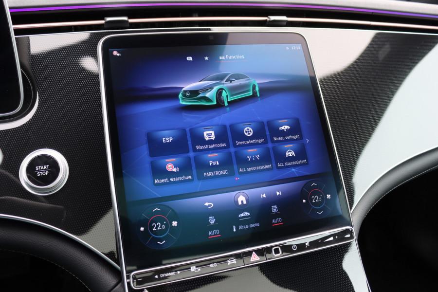 Mercedes-Benz EQE 300 Business Line 89 kWh | 41.000,- ex BTW | Luchtvering | Achterasbesturing | Burmester | Panoramadak | Distronic+ | Leder | Memory | Stuurwiel Verwarmd | Digital Light | Keyless Go |