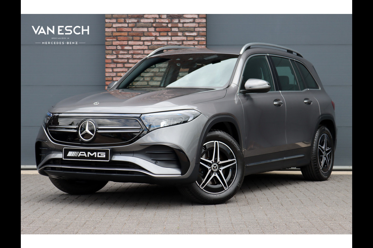 Mercedes-Benz EQB 350 4MATIC AMG Line 67 kWh | Widescreen | Dodehoekassistent | Augmented Reality | Camera | Sfeerverlichting | Zitcomfortpakket | High Perf. LED |