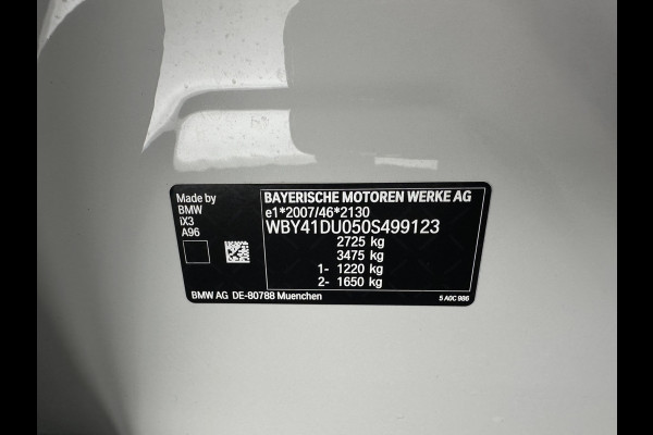 BMW iX3 High Executive 80 kWh (INCL-BTW) *PANO | HEAD-UP | ADAPTIVE-CRUISE | BLIND-SPOT | LUXURY-LEATHER | FULL-LED |  MEMORY-PACK | DIGI-COCKPIT | NAVI-FULLMAP | TOWBAR | 20''