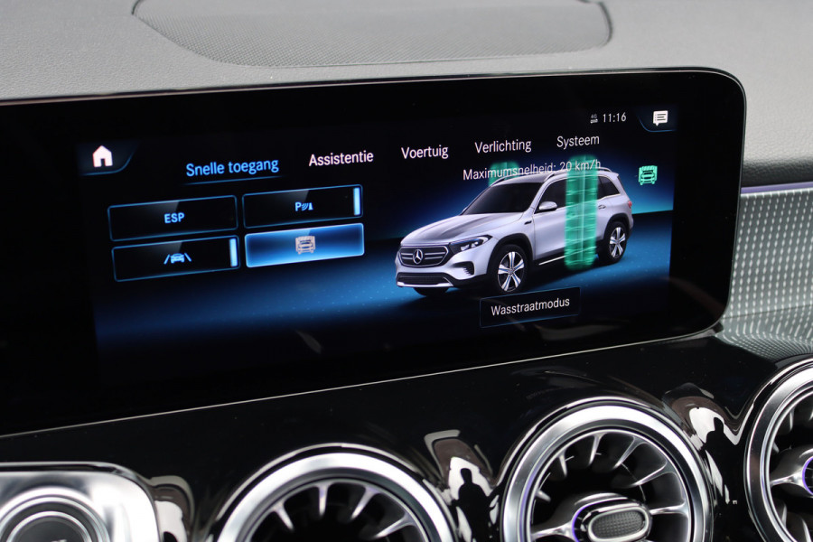 Mercedes-Benz EQB 300 4MATIC Luxury Line 67 kWh | Dodehoekassistent | Camera | Vario-achterbank | Apple Carplay/Android Auto | High Perf. LED | Zitcomfortpakket | Stoelverwarming |